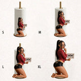 Wow! Nice C*ck, Funny Gift For Him - Personalized Spicy Couple Paper Towel Stand