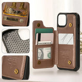 Name Initial Alphabet - Personalized Luxury Wallet Phone Case
