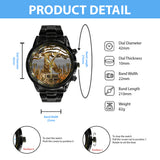 Name Initial Alphabet - Personalized Luxury Hand Watch