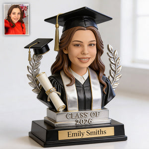 Proud Graduation Trophy - Personalized Graduation Custom Shaped Acrylic Plaque