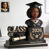 Proud Graduation Trophy - Personalized Graduation Custom Shaped Acrylic Plaque