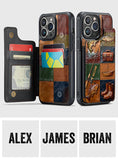 Perfect Gift For Fishing Lovers - Personalized Fishing Fully Printed Wallet Phone Case
