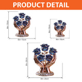 Mom Flower Bouquet - Personalized Mother Custom Shaped Acrylic Plaque