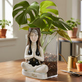 Custom Any Photo - Personalized Yoga Acrylic Pot