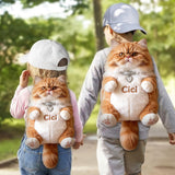 Always By My Side Plush Backpack - Personalized Dog Plush Backpack