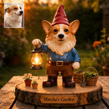 Garden Guardian - Personalized Dog Solar Acrylic Light