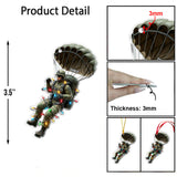 Military Parachutist - Personalized Veteran Ornament