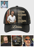 Legend Husband Dad Grandpa - Personalized Grandpa Classic Cap