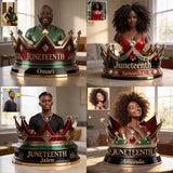 Juneteenth Custom From Photo - Personalized Juneteenth Custom Shaped Acrylic Plaque