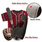 Baseball Life - Personalized Baseball Non-Slip Tufted Rug