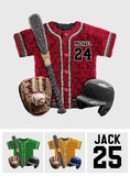 Baseball Life - Personalized Baseball Non-Slip Tufted Rug