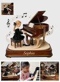 Custom From Any Photo - Personalized Piano 2-Side Printed Acrylic Plaque