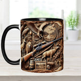 Love Hunting - Personalized Hunting Accent Mug