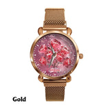 Each Rose Holds A Piece Of Your Heart - Personalized Mother Women Hand Watch