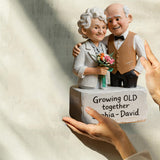 I Love You - Personalized Couple Custom Shaped Wood Plaque