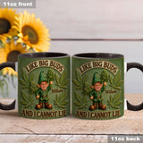 I Like Big Buds - Personalized Weed Accent Mug & Coaster
