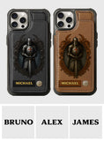 Knight Of God - Personalized Christian Wallet Phone Case