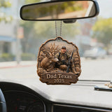 Gift for Hunters - Personalized Hunting Premium 3D Ornament