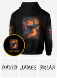 Glowing Skeleton - Personalized Skull All Over Shirt