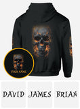 Glowing Skeleton - Personalized Skull All Over Shirt