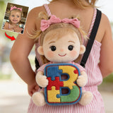 Autism Love Letter - Personalized Autism Awareness Plush Crossbag