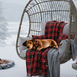 Sleeping Dog Perfect Gift For Dog Mom/Dog Dad - Personalized Dachshund Faux Fur Shaped Pillow