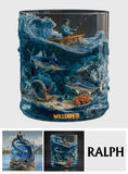 Everything Will Kill You so Choose Something Fun - Personalized Fishing Whiskey Glass