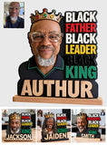 Custom Any Photo The Legend Gift For Dad/Grandpa - Personalized Father 2 Layered Big Freestanding