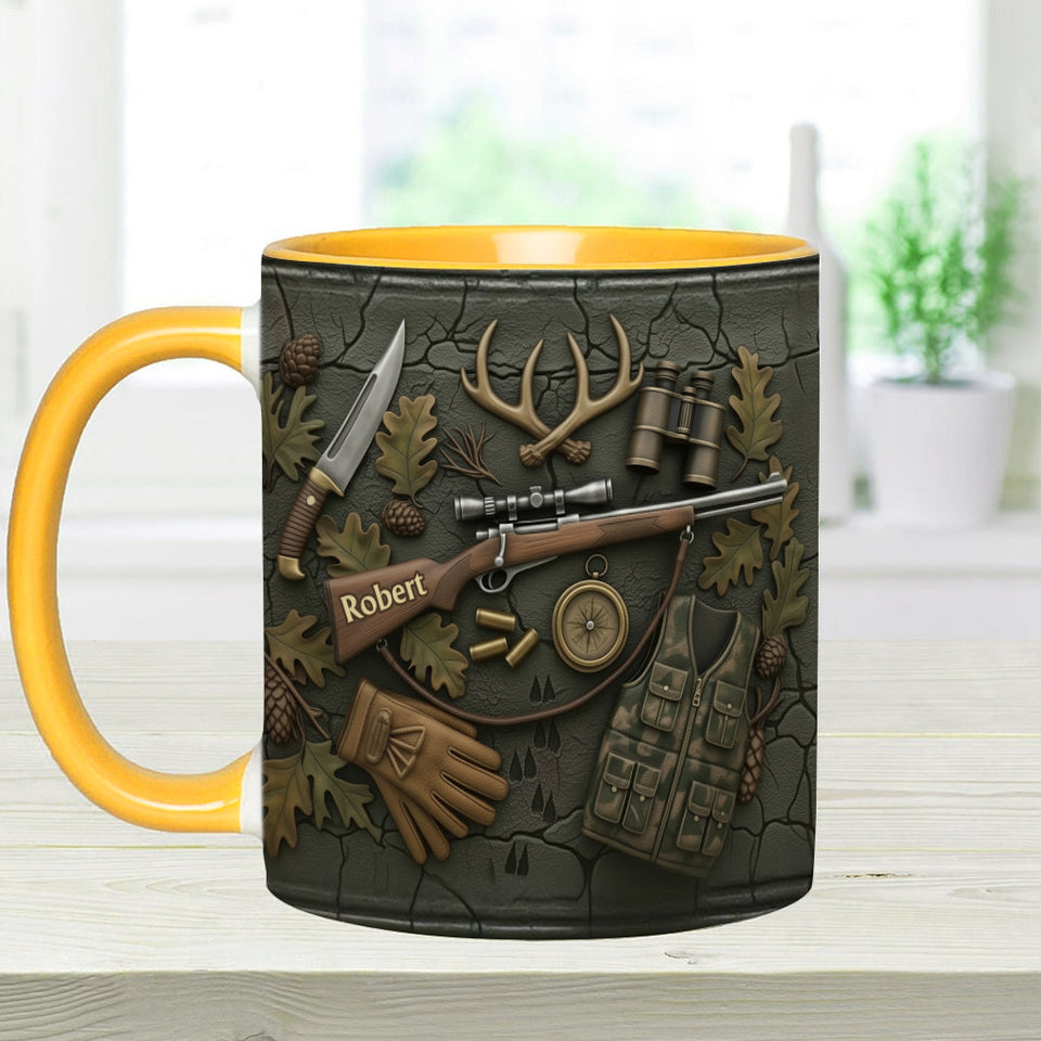 Love Hunting - Personalized Hunting Accent Mug