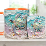 Love Turtles - Personalized Turtle Accent Mug