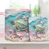 Love Turtles - Personalized Turtle Accent Mug