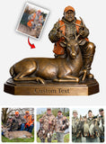 Love Hunting - Personalized Hunting Custom Shaped Acrylic Plaque