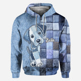Love Labrador Retriever - Personalized Dog All Over Shirt
