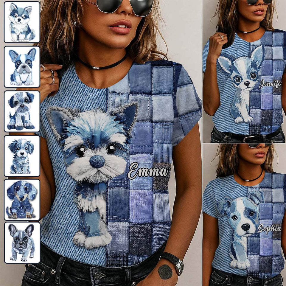 Love Labrador Retriever - Personalized Dog All Over Shirt