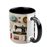 Love Sewing - Personalized Sewing Accent Mug