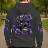 Sparkle Skull - Personalized Skull All Over Shirt