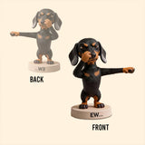 Funny Bathroom Decor - Personalized Dog Custom Shaped Acrylic Plaque