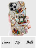 Love Sewing - Personalized Sewing Full Print Phone Case