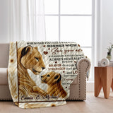 To My Son - Personalized Mother Blanket