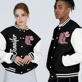 Cowgirl Boots - Personalized Cowgirl Varsity Jacket