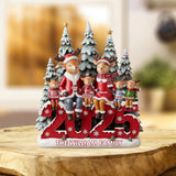 Happy Family - Personalized Family Custom Shaped Acrylic Plaque