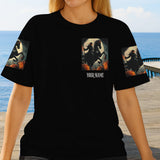 Hello Darkness - Personalized Skull All Over Shirt