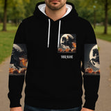 Hello Darkness - Personalized Skull All Over Shirt