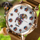I Love My Dog - Personalized Dog Women Hand Watch