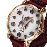 I Love My Dog - Personalized Dog Women Hand Watch
