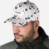 Cute Chicken - Personalized Chicken Classic Cap