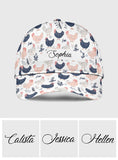 Cute Chicken - Personalized Chicken Classic Cap