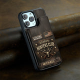 Die Hard Hunter Club - Personalized Hunting Fully Printed Wallet Phone Case