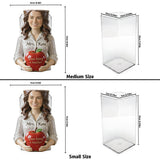 Custom Any Photo Thank You For Helping Me Grow - Personalized Teacher Acrylic Pot