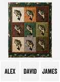 Love Fishing - Personalized Fishing Blanket